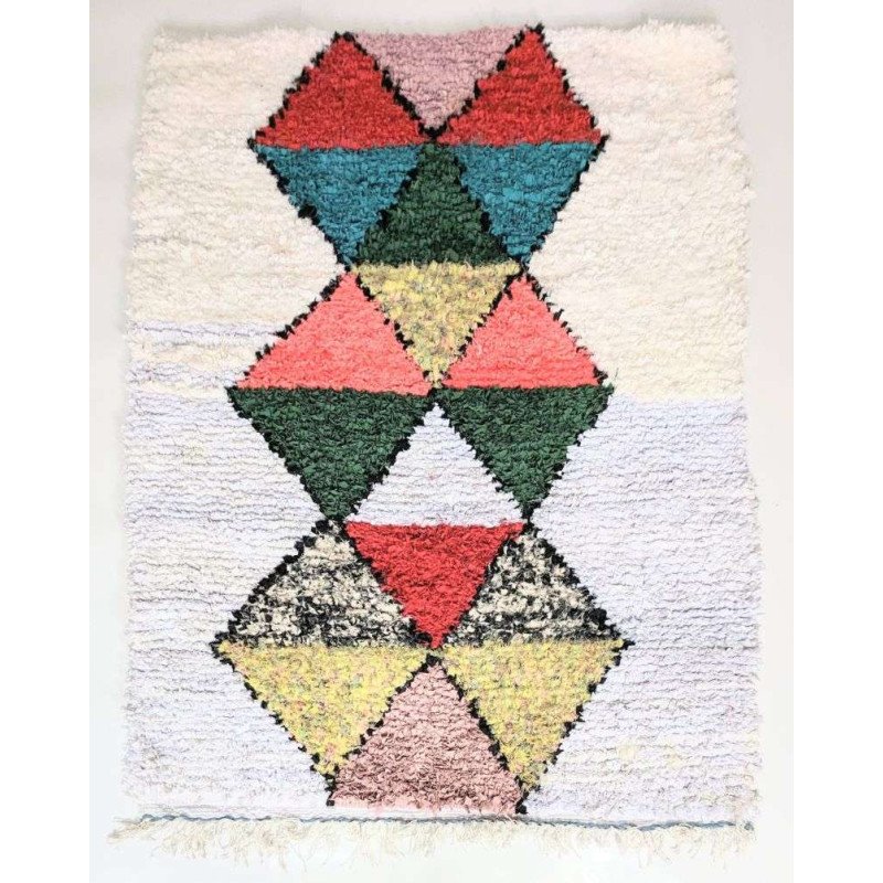 Boucherouite matta 152x118cm Boucherouite matta 152x118cm
