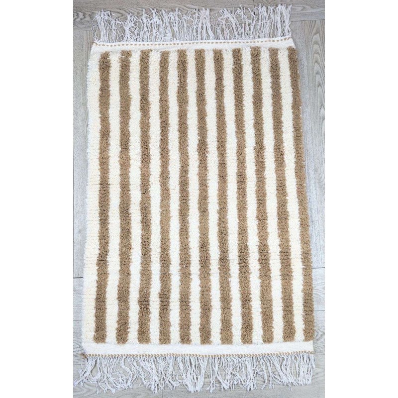 Randig matta beige -150x100cm Randig matta beige -150x100cm