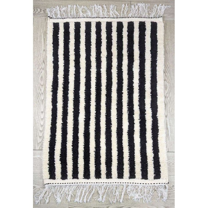 Randig matta Svart -150x100cm Randig matta Svart -150x100cm