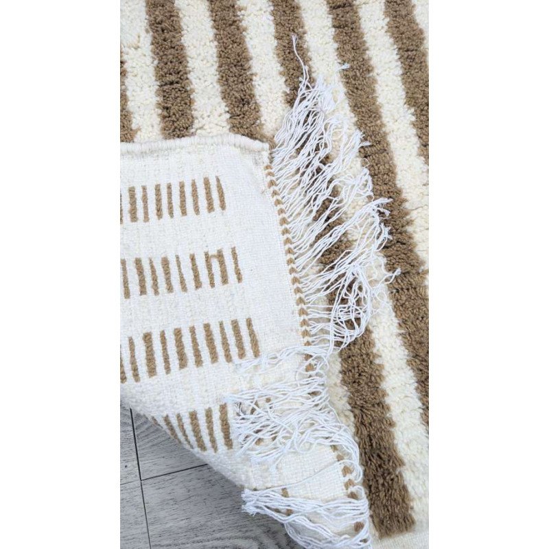 Randig matta beige -150x100cm Randig matta beige -150x100cm