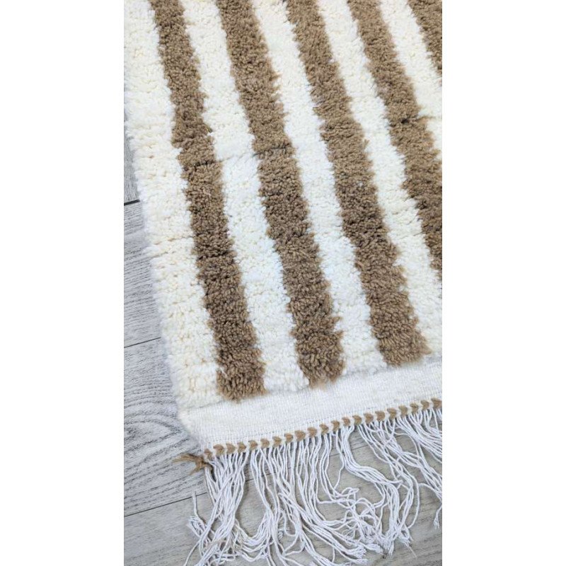 Randig matta beige -150x100cm Randig matta beige -150x100cm