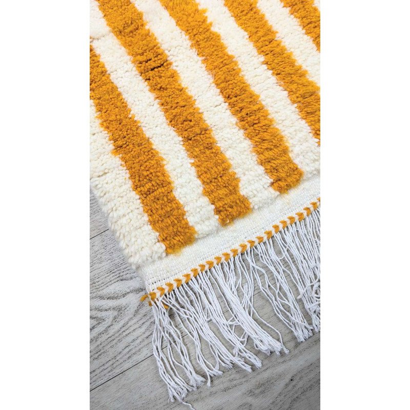 Randig matta Orange -150x100cm Randig matta Orange -150x100cm