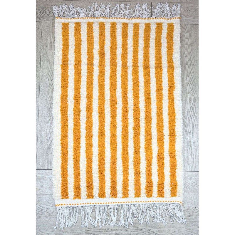 Randig matta Orange -150x100cm Randig matta Orange -150x100cm