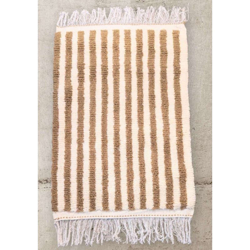 Randig matta beige -150x100cm Randig matta beige -150x100cm
