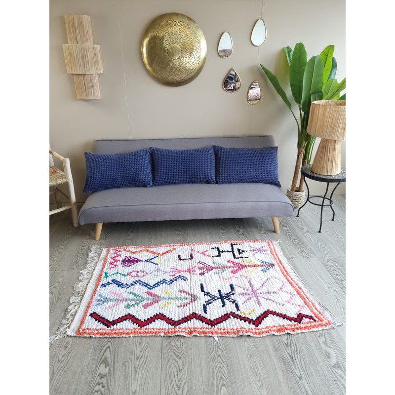 Boucherouite matta 148x92cm Boucherouite matta 148x92cm
