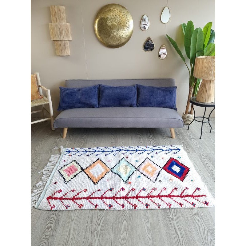 Boucherouite matta 140X96cm Boucherouite matta 140X96cm