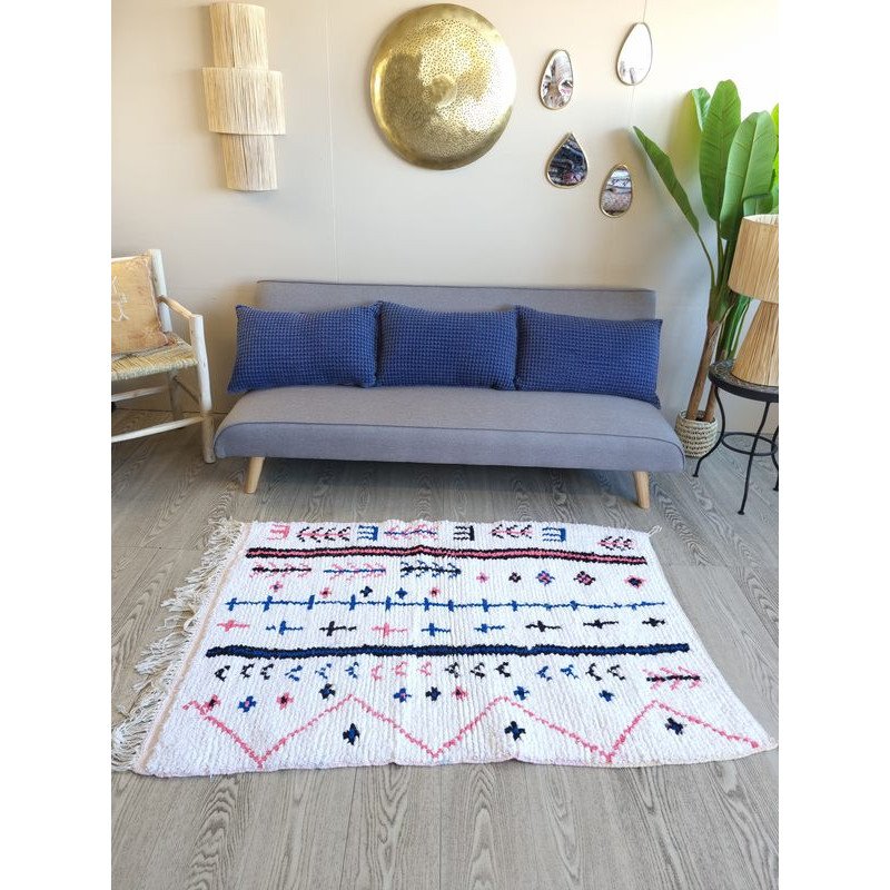 Boucherouite matta 146x101cm Boucherouite matta 146x101cm