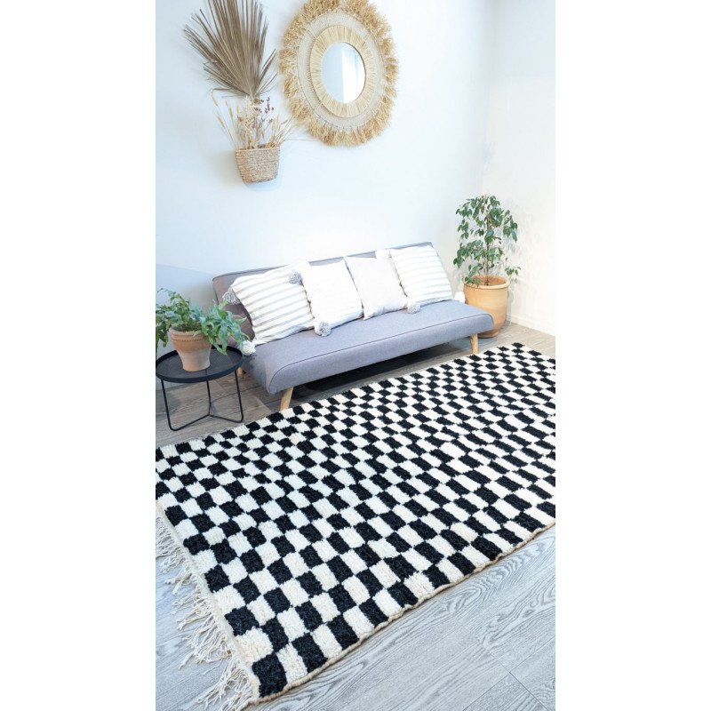 Schack matta 260x142cm Schack matta 260x142cm