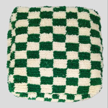 Sittpuff-Schack Grön